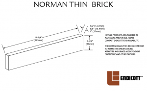 Endicott Norman Thin Brick